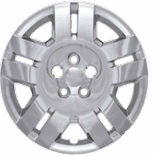 Coast2Coast 17", 5 Split Spoke, Chrome Plated, Plastic, Set Of 4, Bolt On IWC46817C